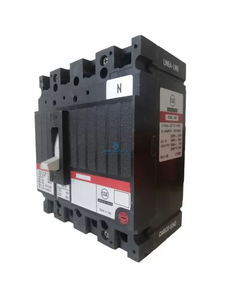 Interrupteur GE Power/CGE TEDG4100 TEDG 4 pôles 100 A 10 kA